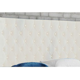 Angy Winged Upholstered Headboard - Buy Bed UK