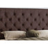 Adora Chesterfield Upholstered Headboard-steelPlush