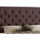 Adora Chesterfield Upholstered Headboard-steelPlush
