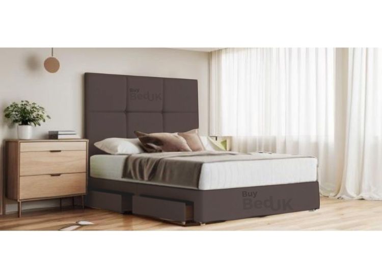 Florence Storage Divan Bed Upholstered Ottoman Storage Bed Frame Steel Plush | £245- £505